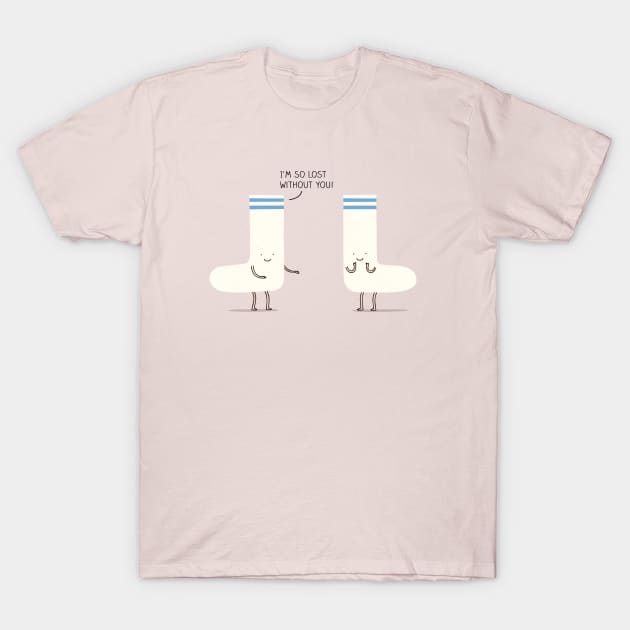 socks love T-Shirt by milkyprint